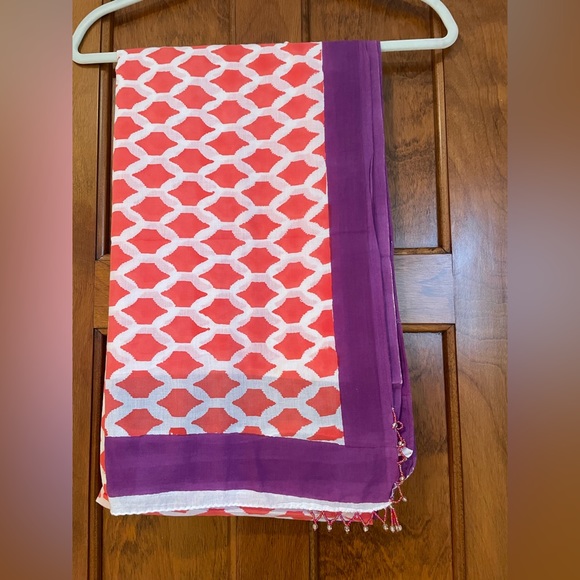 Roller Rabbit Swim Roller Rabbit Block Print Sarong Poshmark